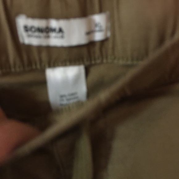 Men’s Sonoma khaki cargo joggers size XL. - Picture 6 of 6